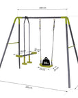 Lake double children's swing