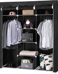 Foldable Wardrobe Black