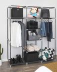 Foldable Wardrobe Black