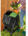 Fast Green Waste Bin, 70L