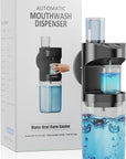 Automatic mouthwash dispenser