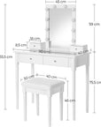 Dressing table set