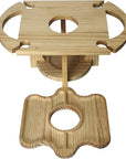 2-in-1 Fruit and Wine Glasses Table Rack
