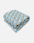 YinYang Arctic Blue Baby Blanket