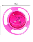 Universal Baby Feeding Bowl Gyro Bowl Practical Design Children Rotating Balance Novelty Gyro Umbrella 360 Rotation Spillproof Soli
