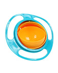 Universal Baby Feeding Bowl Gyro Bowl Practical Design Children Rotating Balance Novelty Gyro Umbrella 360 Rotation Spillproof Soli