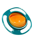 Universal Baby Feeding Bowl Gyro Bowl Practical Design Children Rotating Balance Novelty Gyro Umbrella 360 Rotation Spillproof Soli