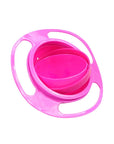 Universal Baby Feeding Bowl Gyro Bowl Practical Design Children Rotating Balance Novelty Gyro Umbrella 360 Rotation Spillproof Soli