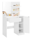 Dressing table with mirror -