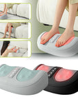 Electric Foot Massager Mini Feet Machine Deep Muscles Heating Therapy Relief Fatigue Calf Shiatsu Kneading Roller Vibrator Tools