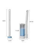 Disposable Toilet Brush Wall Cleaning Tool for Bathroom Replacement Brush Head Toilet Accessories