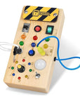 Montessori-Schalttafel aus Holz