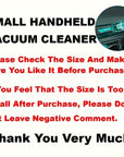 Portable home and car vacuum cleaner