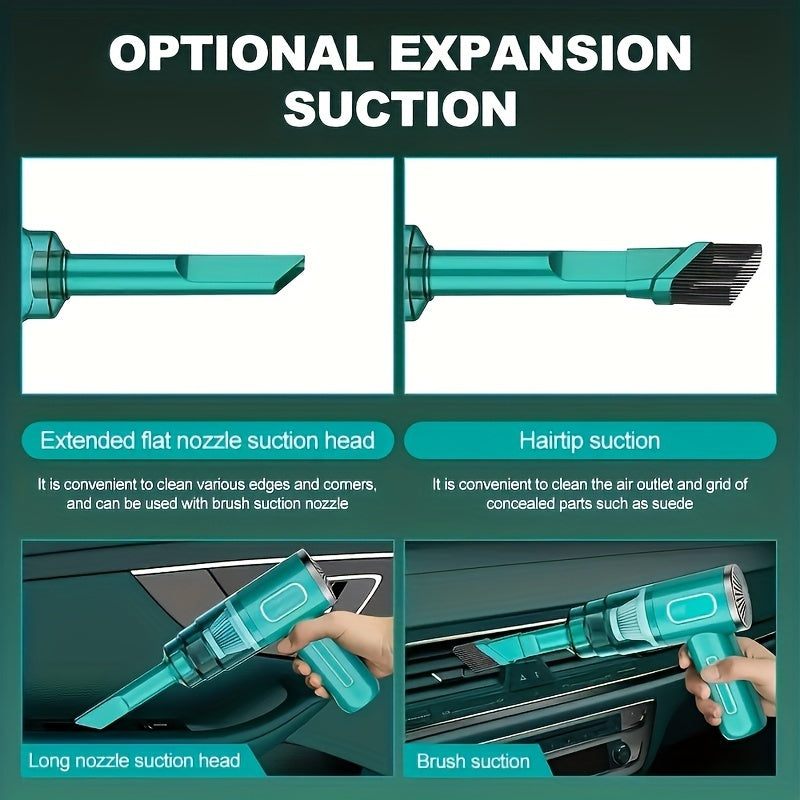 Portable home and car vacuum cleaner