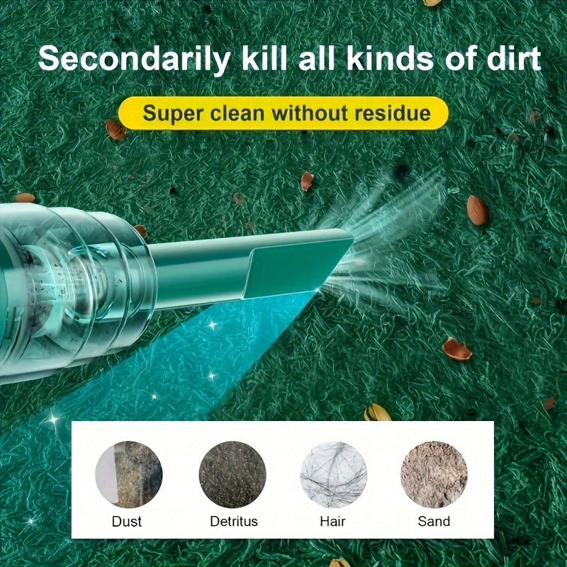 Portable home and car vacuum cleaner