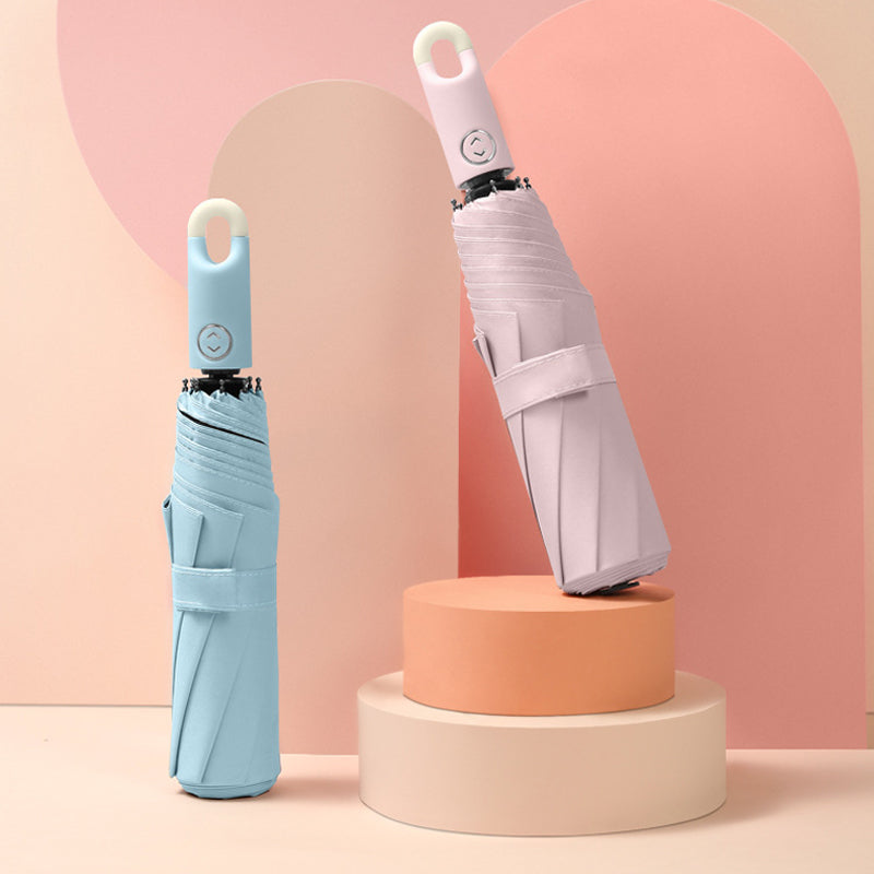 Three-piece self-opening and folding