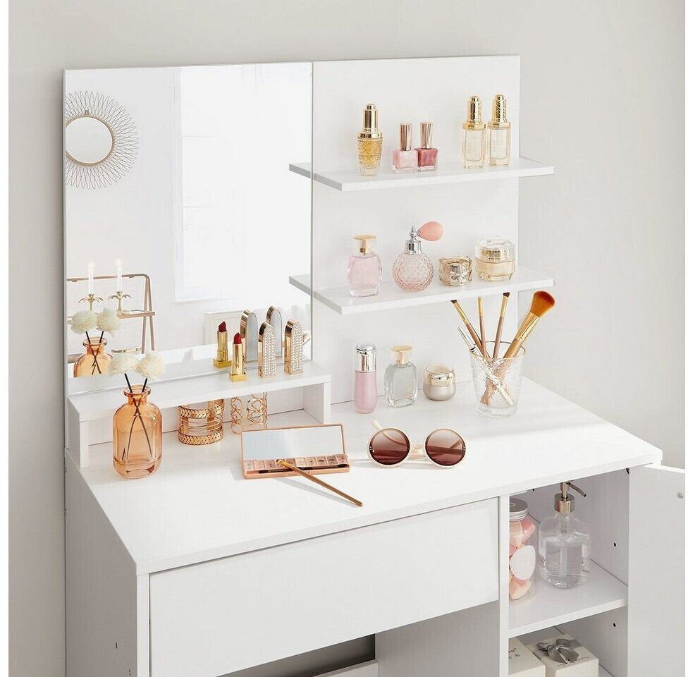 Dressing table with mirror -