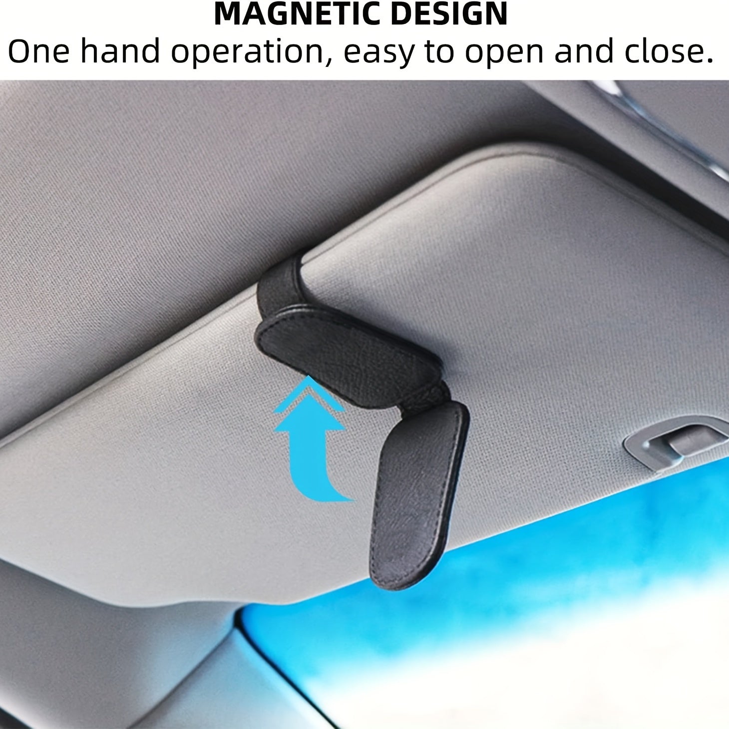 Sunglasses holders for the car