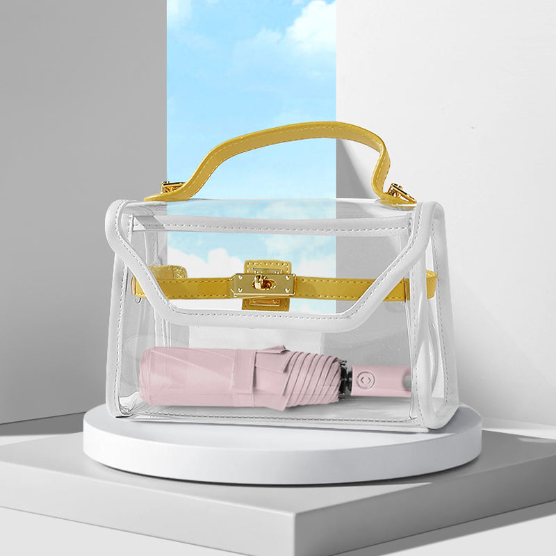 Three-piece self-opening and folding