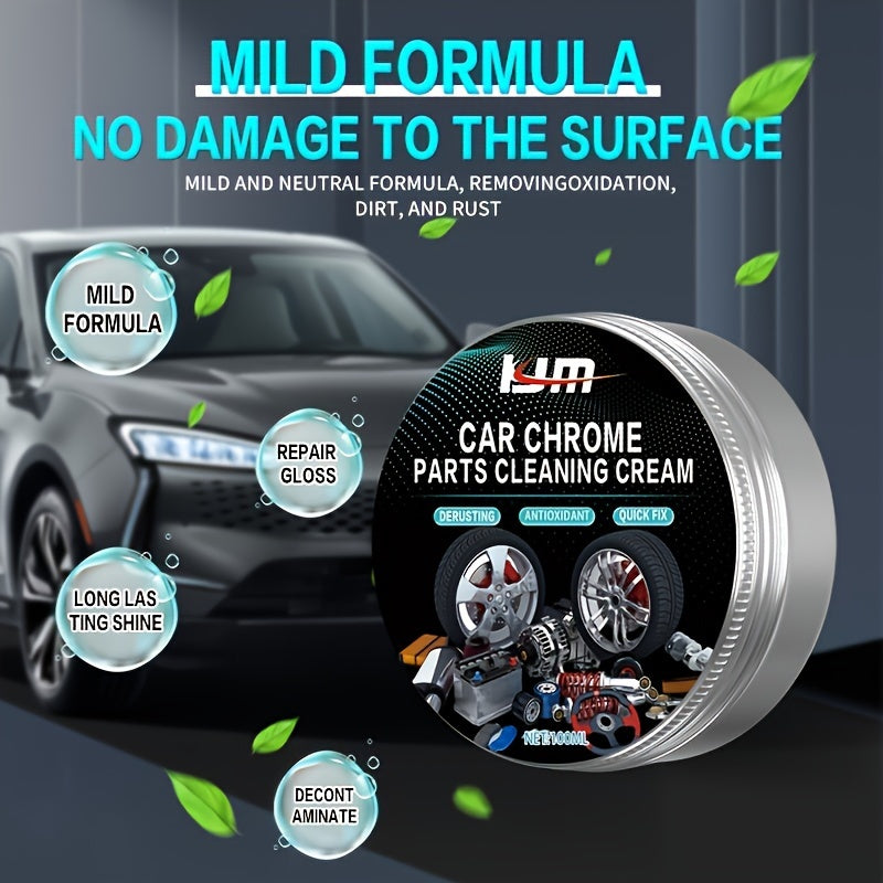 Universal Model Car Chrome Renovation Wax -