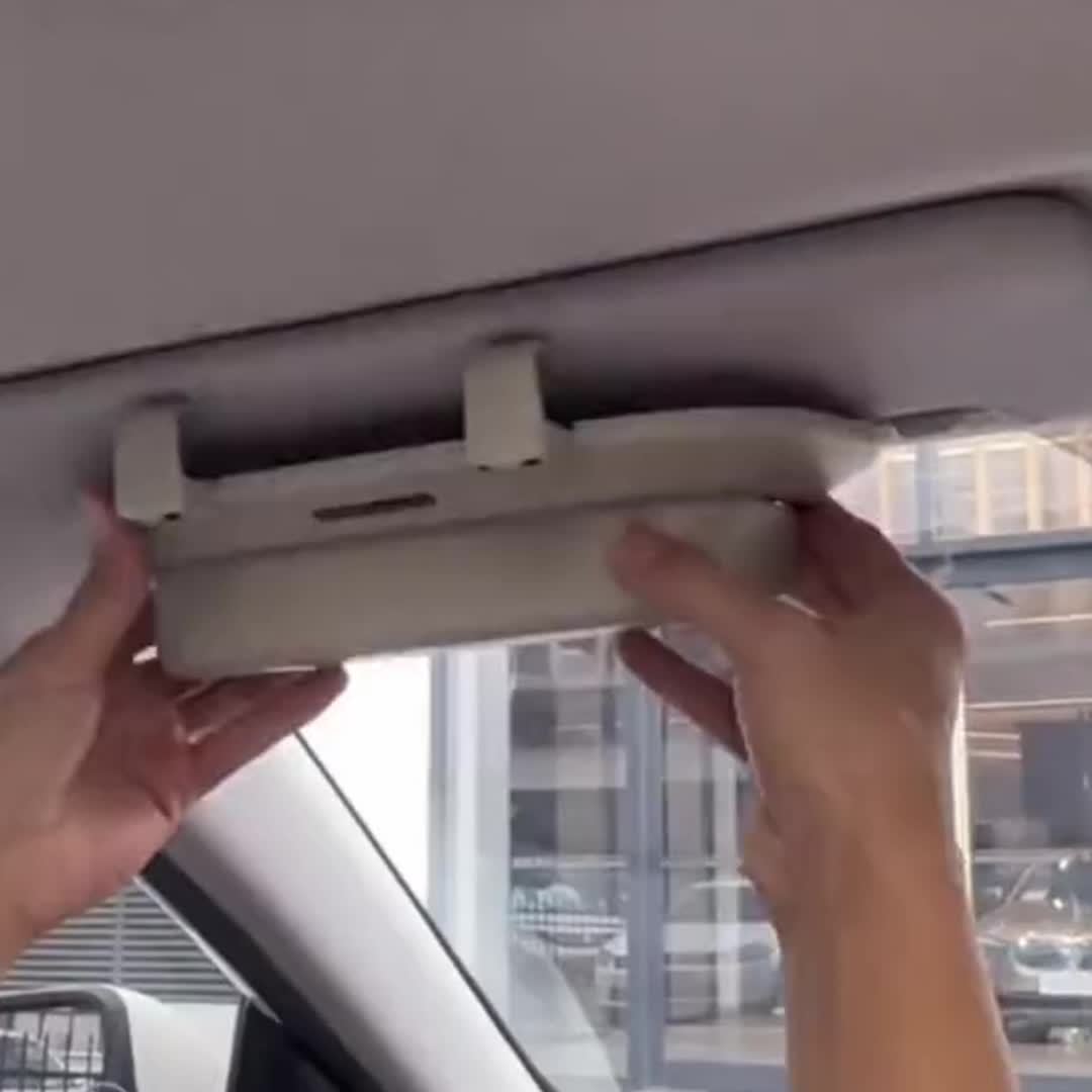 Glasses case for car