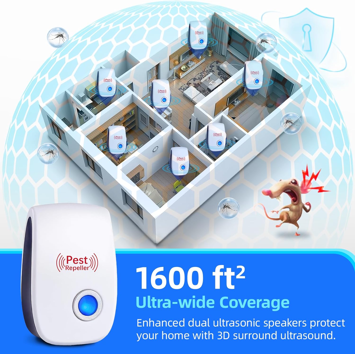 Ultraschall-Schädlingsvertreiber