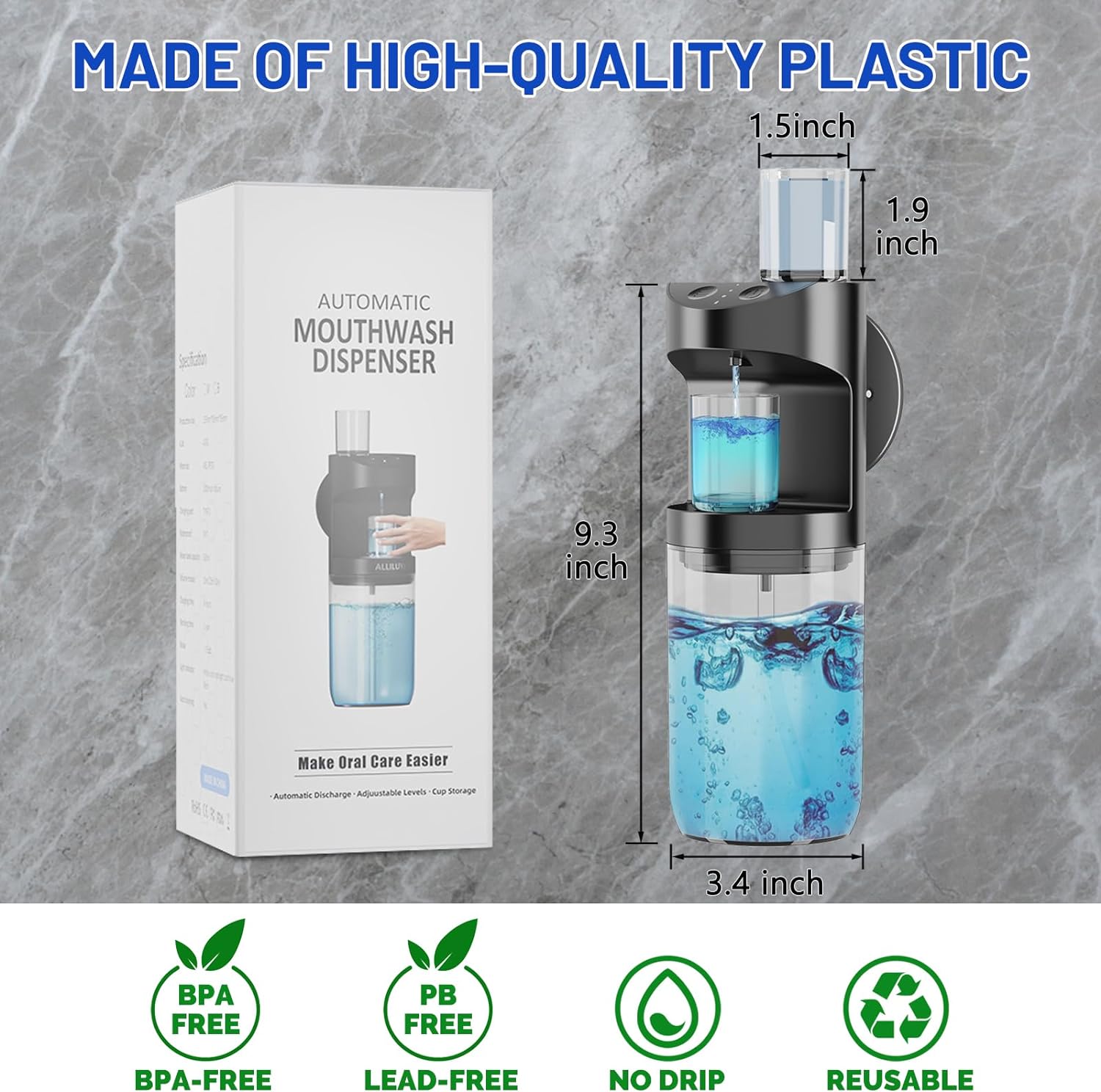 Automatischer Mundwasserspender