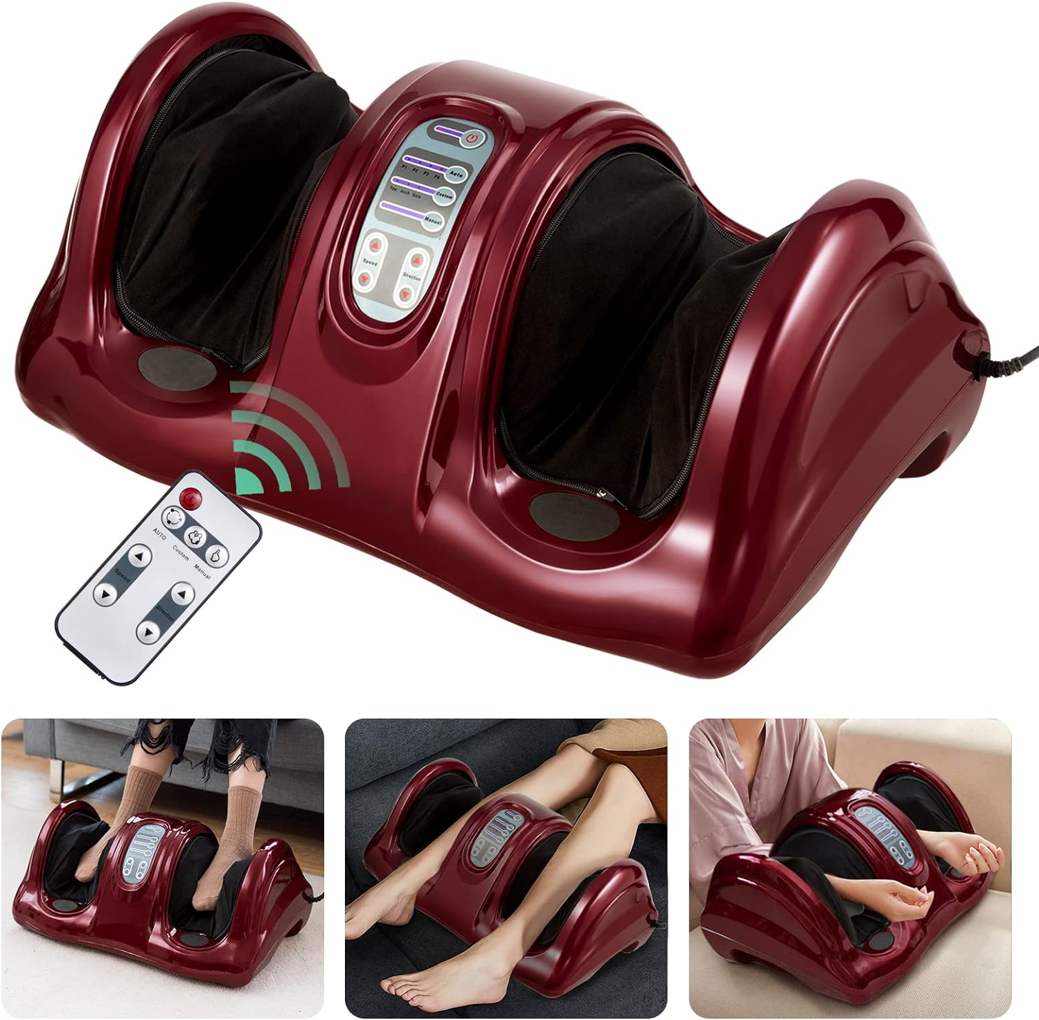 MedicPure Shiatsu Fuß- und Bein-Tiefengewebemassagegerät