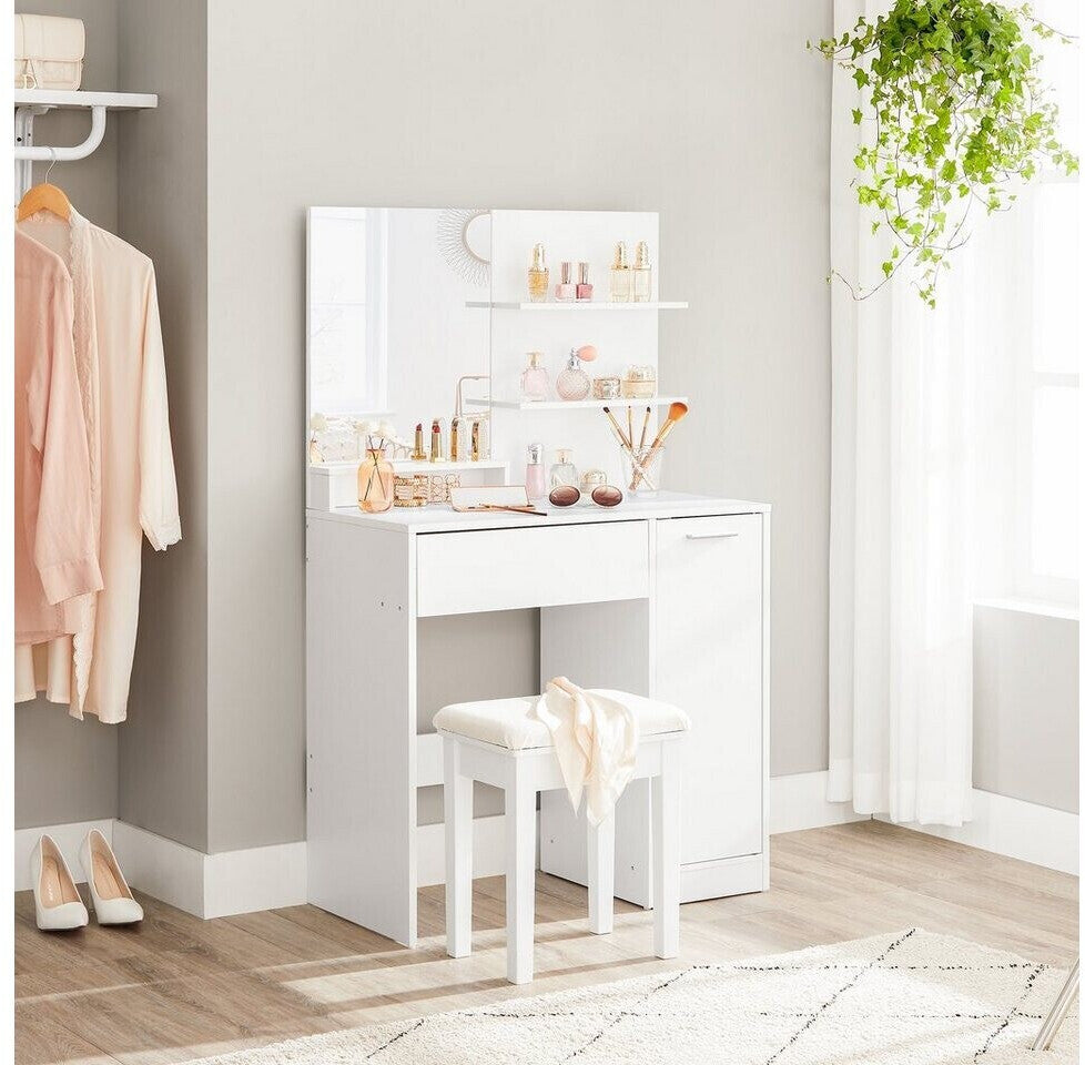 Dressing table with mirror -