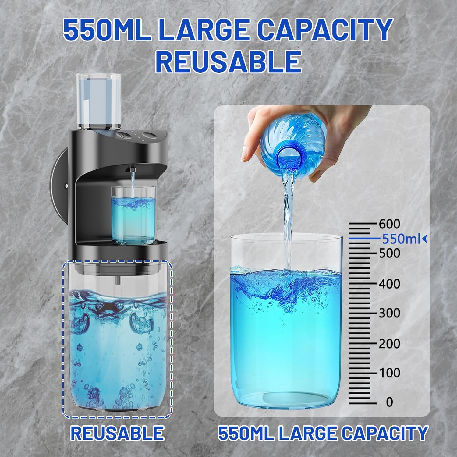 Automatischer Mundwasserspender