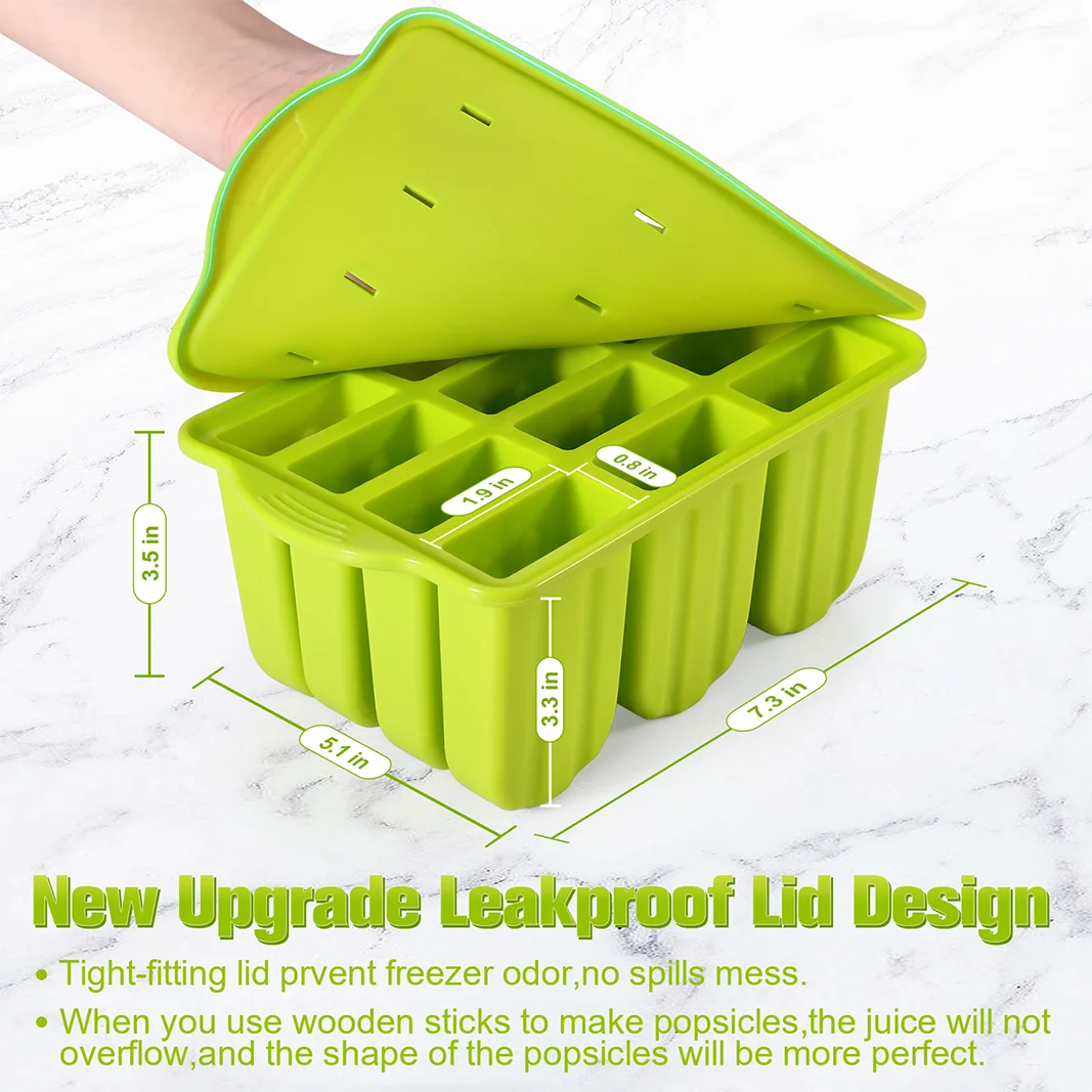 Eis am Stiel aus Silikon