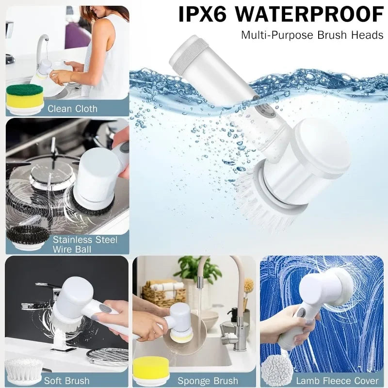 Multifunctional Electric Cleaning Brush 