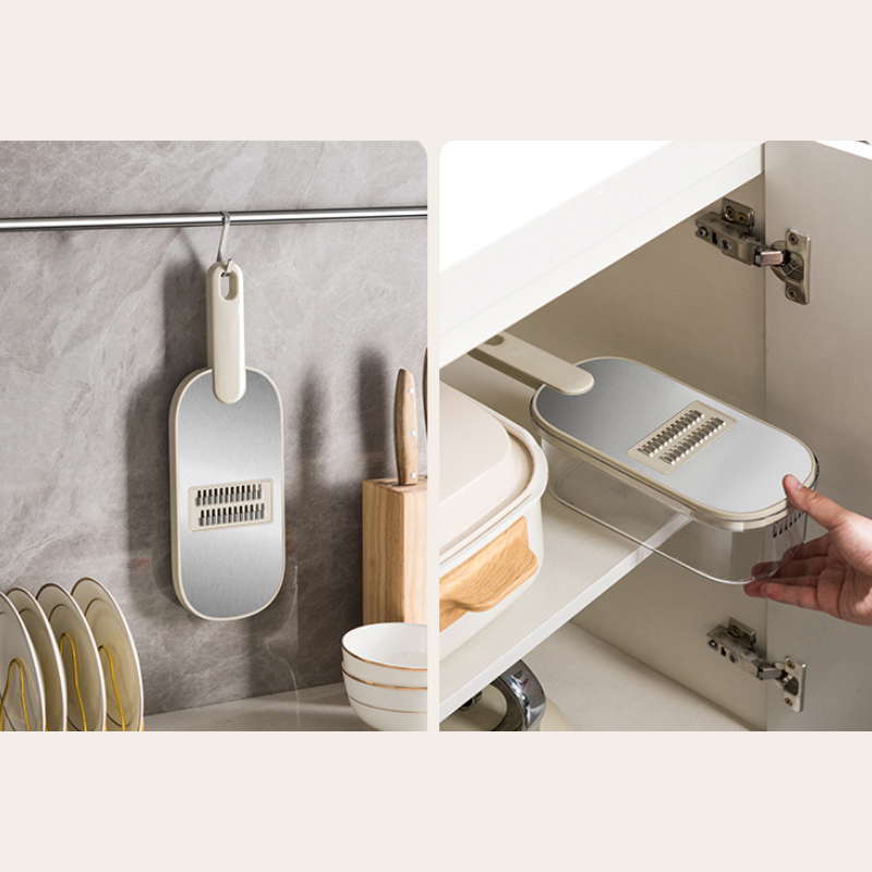 All-in-1-Schneide- und Abtropfgerät 