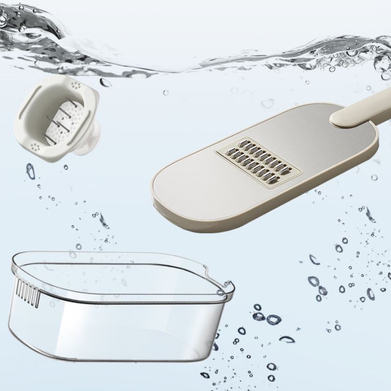 All-in-1-Schneide- und Abtropfgerät 