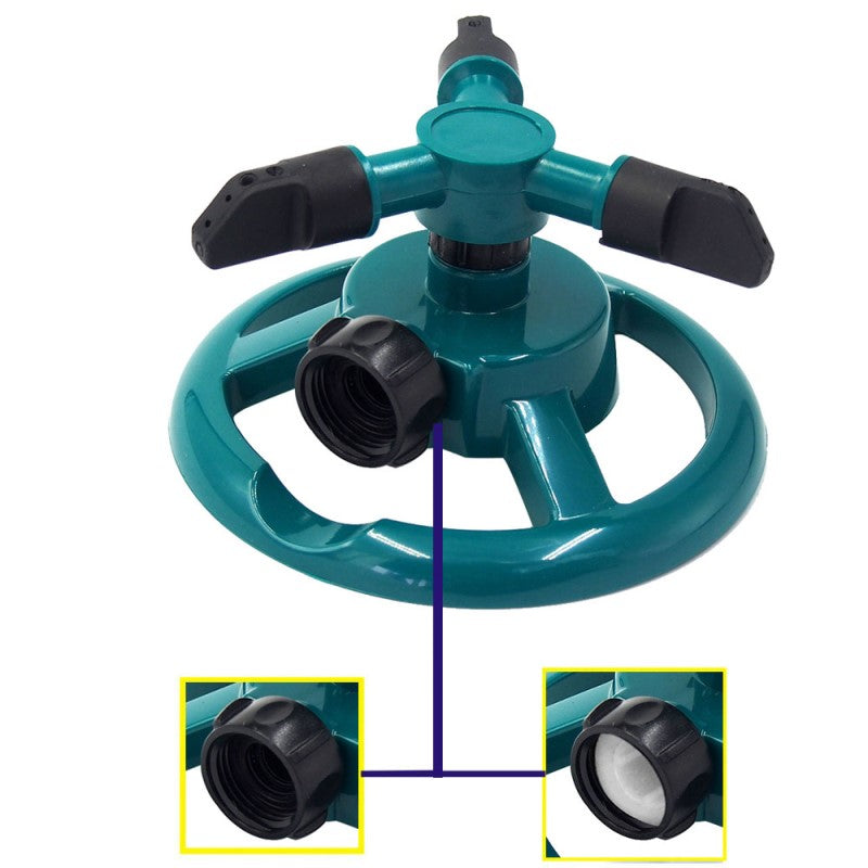 Atoss Automatic Garden Sprinkler | 360° rotation garden sprinkler