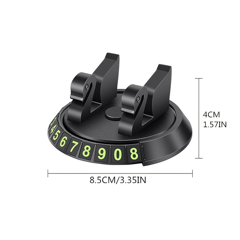 Multi-functional car anti-slip mat and phone mount