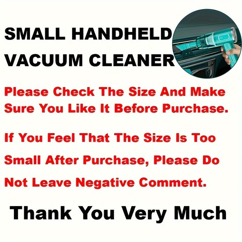 Portable home and car vacuum cleaner