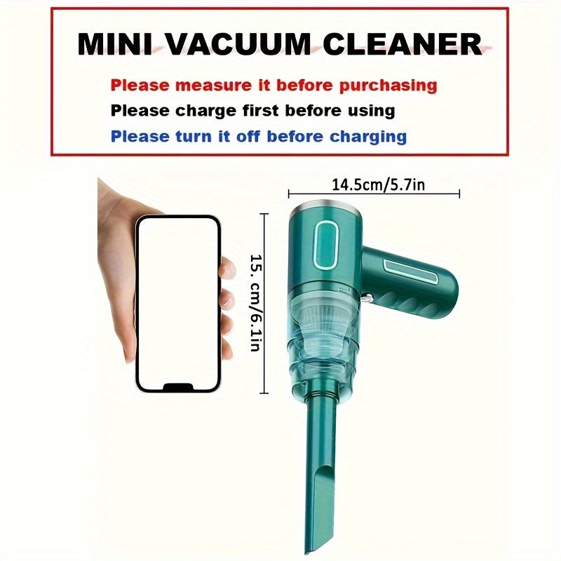 Portable home and car vacuum cleaner