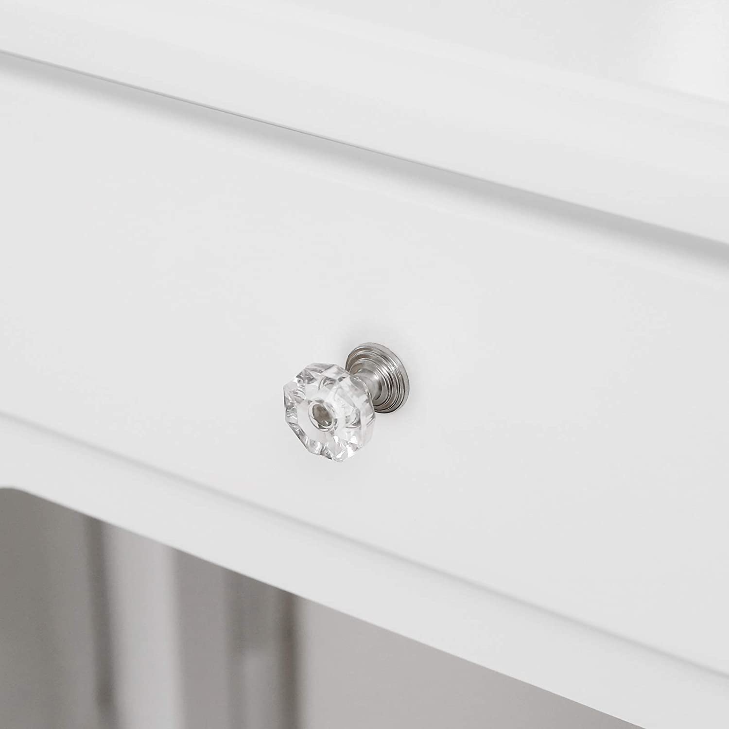 Dressing table with LED lighting