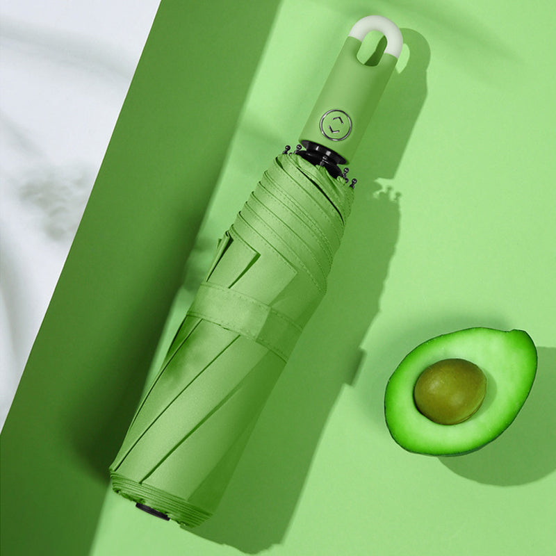 Three-piece self-opening and folding