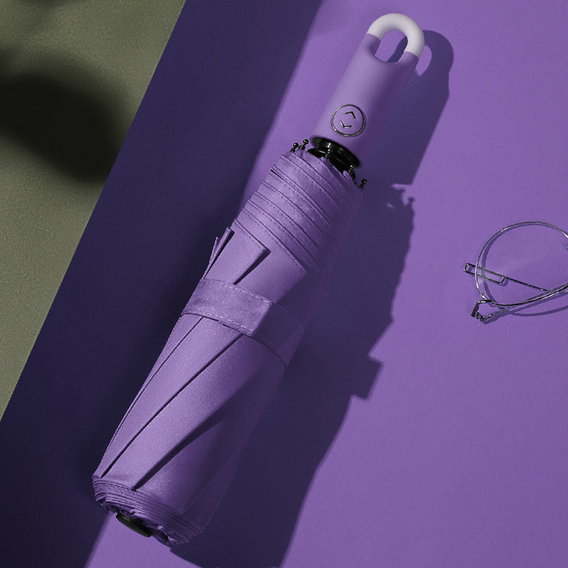 Three-piece self-opening and folding